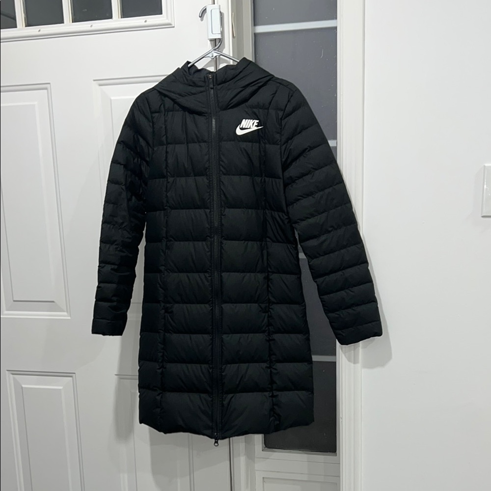 Nike Black Puffer Coat